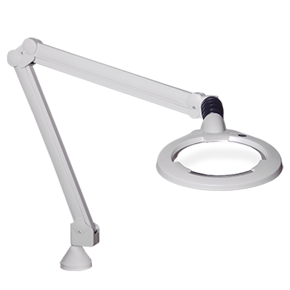 LUXO Circus LED, 45" arm, 3.5-D lens and clamp.
