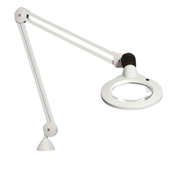 LUXO KFM LED-ESD, 45" arm, 5-D lens and clamp.