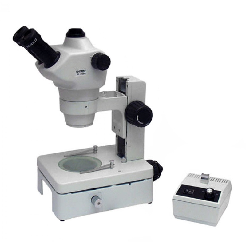 UNITRON 13133 Z850 Trinocular Stereo Zoom Microscope on Diascopic Stand