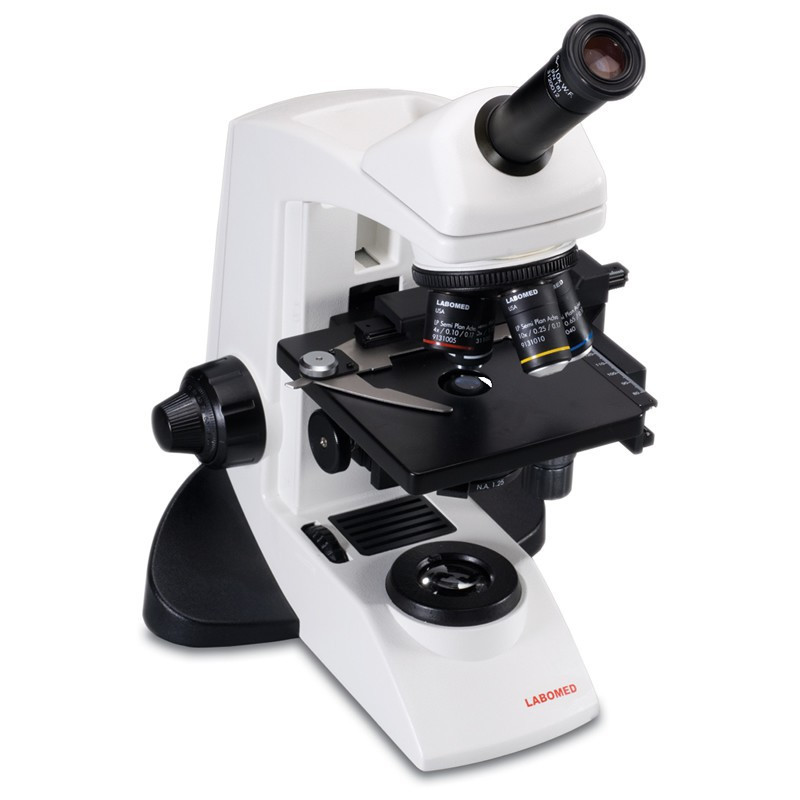 Labomed 9135008 CxL Monocular Cordless Microscope, 4x, 10x, 40x Objectives, LED Illumination