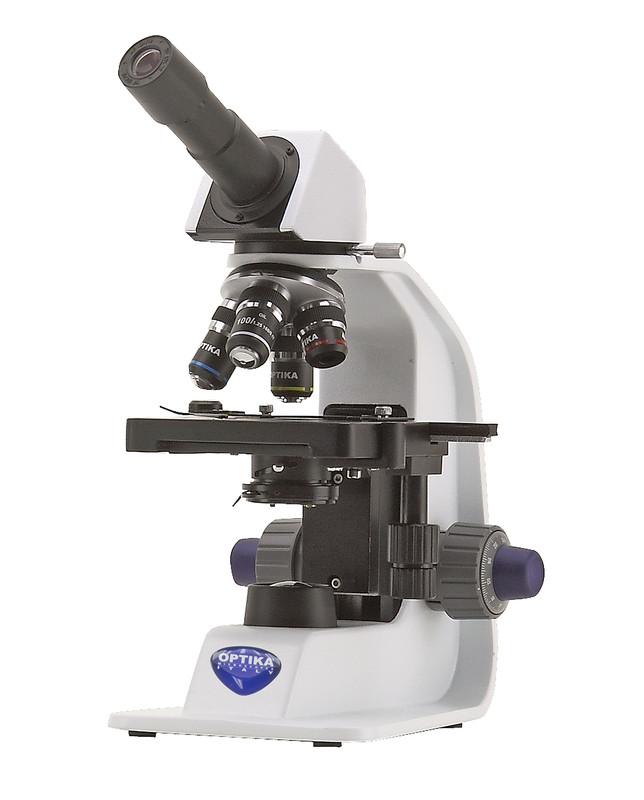 OPTIKA B-155 - B-150 Monocular brightfield microscope, 1000x