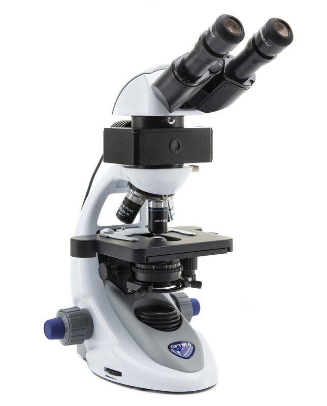 OPTIKA B-292LD1.50 - B-290 Binocular LED fluorescence microscope, 500x, IOS PLAN, B filter set