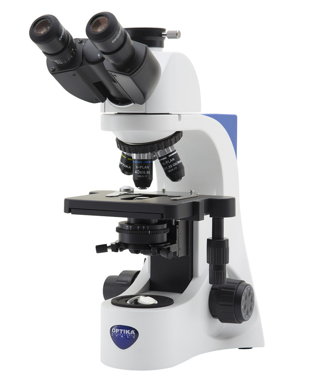 OPTIKA B-383PL - B-380 Trinocular brightfield microscope, 1000x, PLAN