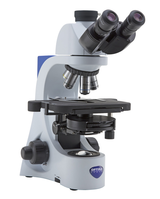 OPTIKA B-383PHi - B-380 Trinocular phase contrast microscope, 1000x, IOS PLAN