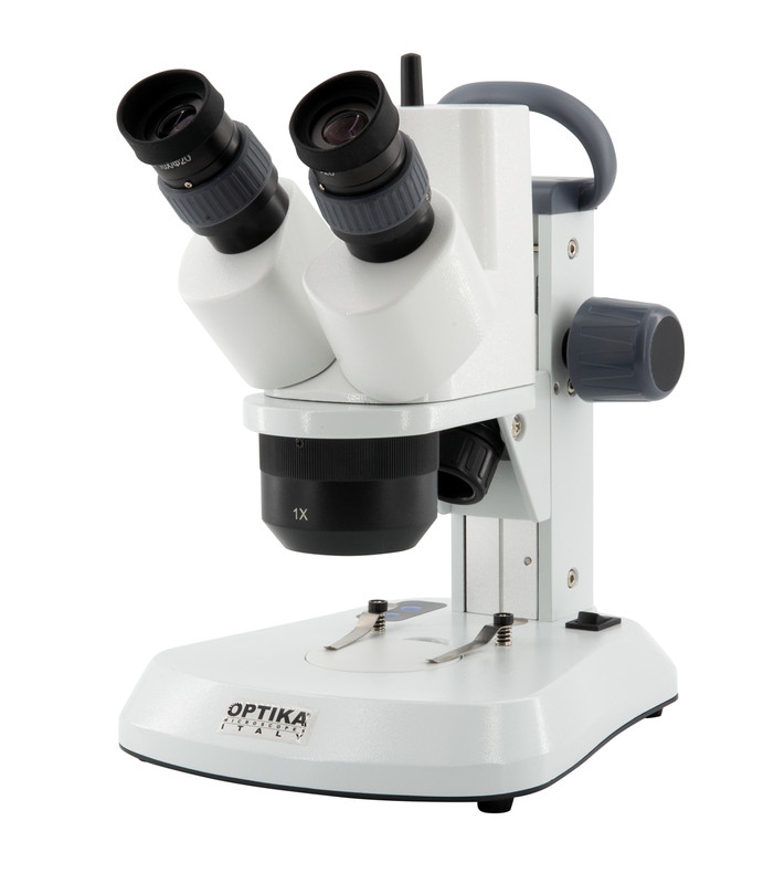 OPTIKA SFX-91DW - SFX Digital WI-FI stereomicroscope, fixed arm, 10x20x40x, touch panel, LED Incident & transmitted light, rechargeable batteries (not included)