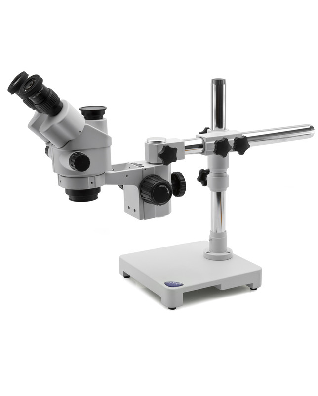 OPTIKA SLX-5 - SLX Trinocular Stereomicroscope 7x-45x, Zoom ratio 6.43:1, overhanging stand