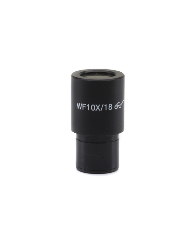 OPTIKA M-004 - WF10x/18 micrometric eyepiece, high eyepoint (23mm Ø)