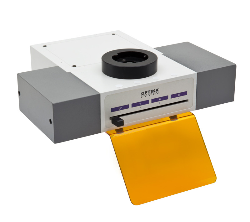 OPTIKA M-1031M - 4-Position LED Fluorescence attachment, without LED Fluorescence Cubes