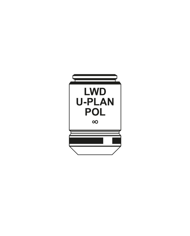 OPTIKA M-1091 - IOS LWD U-PLAN POL objective 10x/0.30