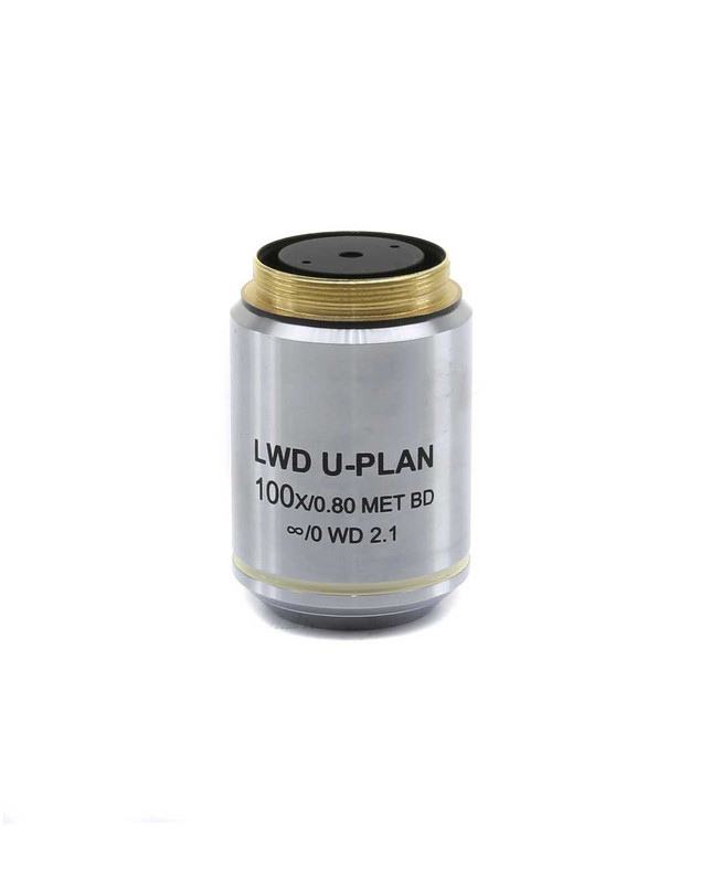 OPTIKA M-1098 - IOS LWD U-PLAN MET BD objective 100x/0.80 (dry)