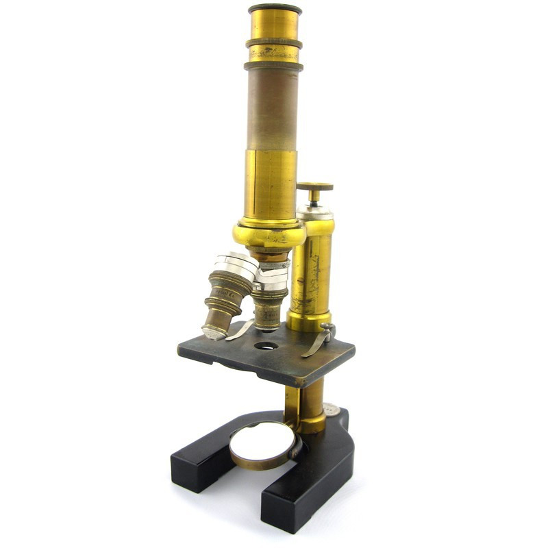 Bausch & Lomb Microscope No. 38063 - Antique - New York Microscope