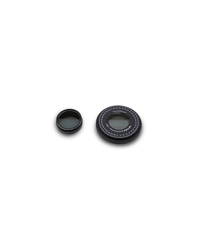 OPTIKA ST-088 - Polarising set (filters and rotating stage), 95mm diameter