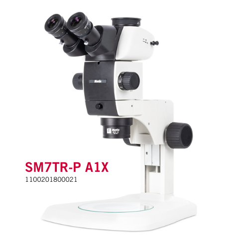 Motic SM7 - SM7TR-P A1X (Trinocular + Fixed-arm stand + Plan Achromat Obj)