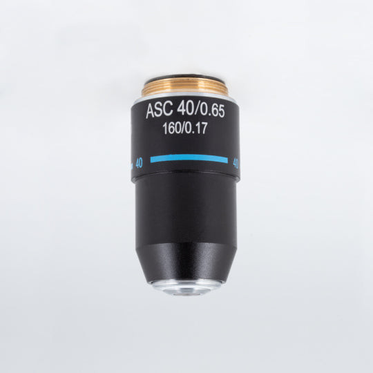 Motic B Series - Achromatic super contrast objective ASC 40X/0.65/S (WD=0.45mm)