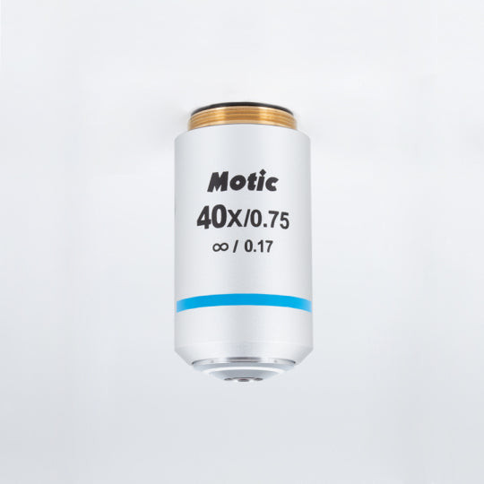 Motic BA/PA Objective - CCIS® Plan FLUOR objective PL UC FL 40X/0.75/S (WD=0.7mm)