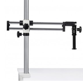 Motic SMZ-160 Stand - Ball Bearing Boom (Table Clamp) stand, 25mm pole (600mm length)