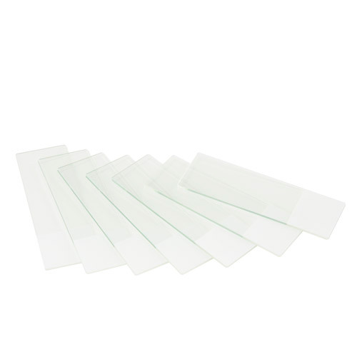 Euromex PB.5157-W Microscope slides 76 x 26 mm, ground edges. White frosted side, 50 pieces per pack