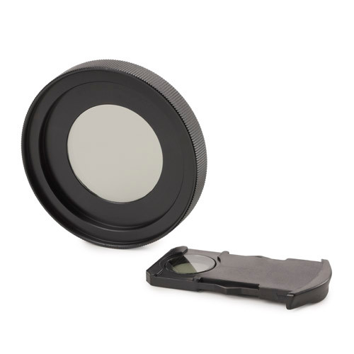 Euromex BS.9660 Polarization kit: analyzer in slider to insert under the head and manually rotatable polarizer without graduations to put on lamphouse