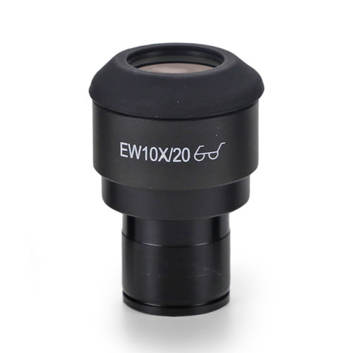 Euromex IS.6010-P EWF 10x/20 mm micrometer eyepiece with pointer for iScope, 23.2 mm tube