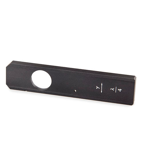Euromex IS.9612 Lambda/4 retardation plate in slider for polarization attachment without reflected illumination