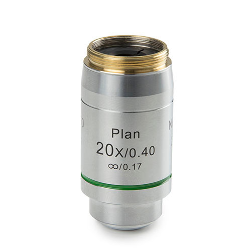 Euromex DX.7220 Infinity EIS 60 mm Plan PLi 20x/0.40 objective. M25. Working distance 12 mm