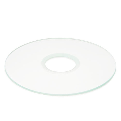 Euromex OX.9506 transparent glass insert with hole for Oxion Inverso inverted microscopes