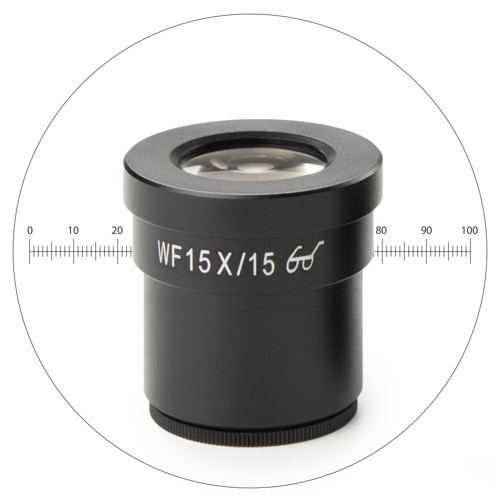 Euromex SB.6015-M HWF 15x/20 mm eyepiece with micrometer