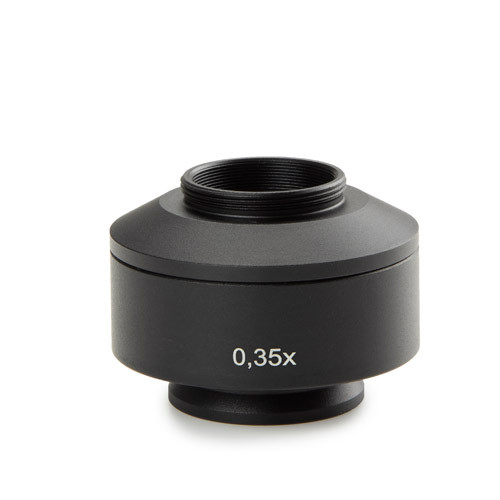 Euromex AE.9835-Z 0.35x C-mount adapter for Zeiss PrimoStar and PrimoStar Vert microscope with 30 mm photo port and 1/3 inch C-mount cameras