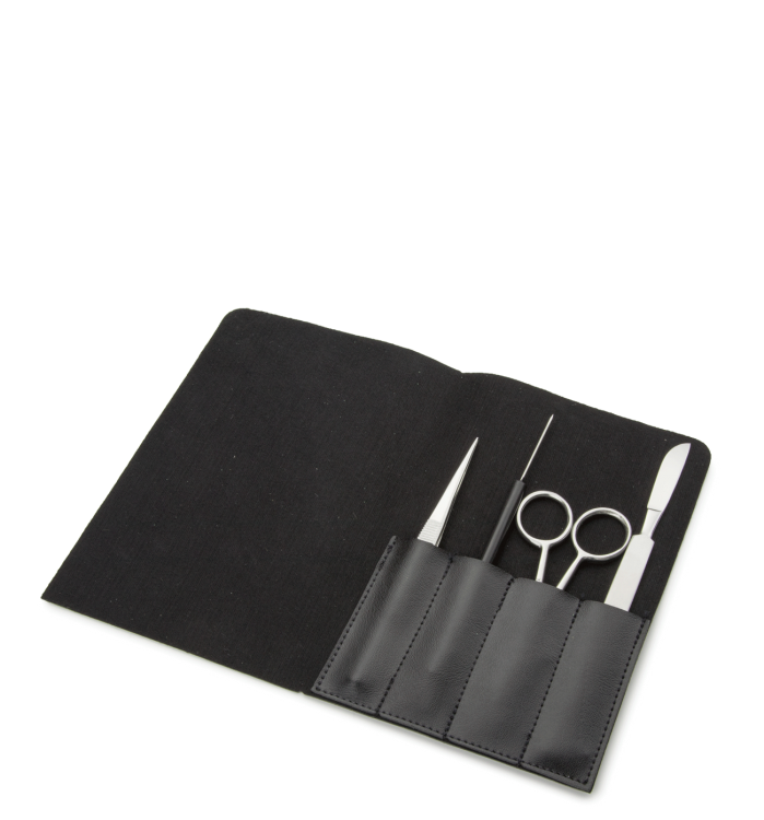 Euromex PB.5110 Dissecting set in case, 4-parts