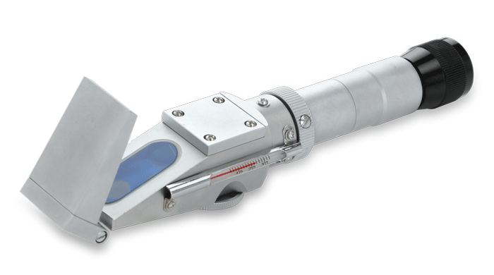 Euromex RF.6190 Universal refractometer Sugar 0-90%. Brix with 3 scales, sugar concentration