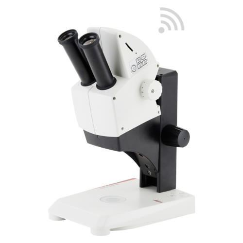 Leica EZ4 W Stereo Microscope with Integrated Wi-Fi Camera, 5.0