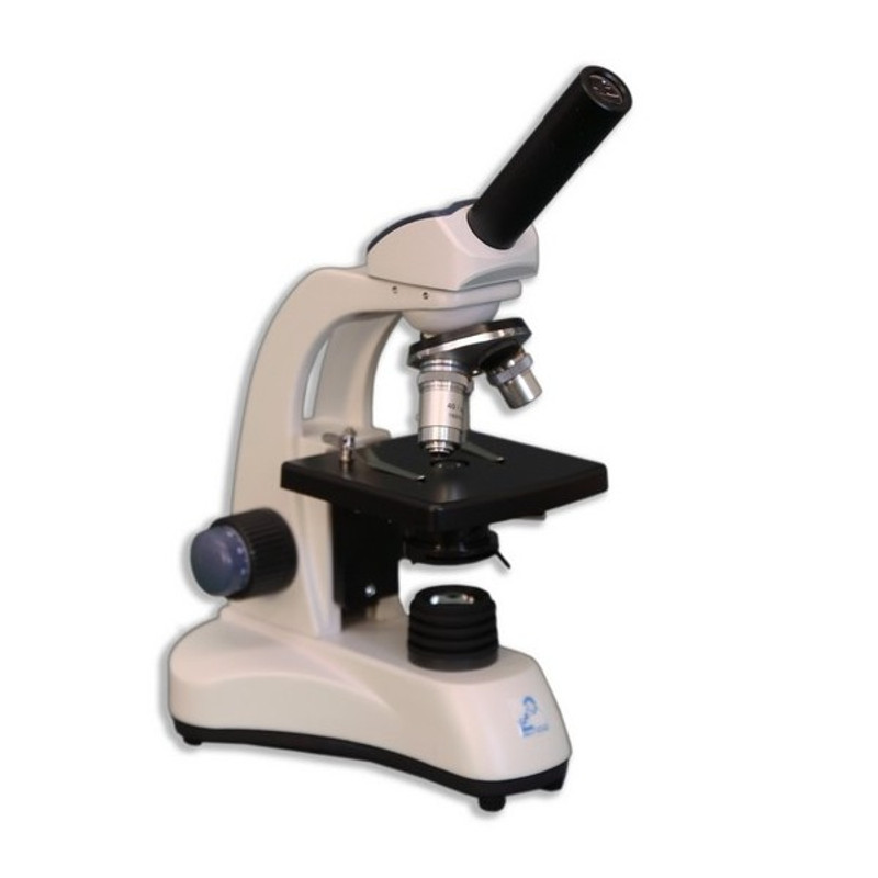 Meiji MT-10 Monocular LED Educational Microscope - 4x, 10x & 40x, Rechargeable