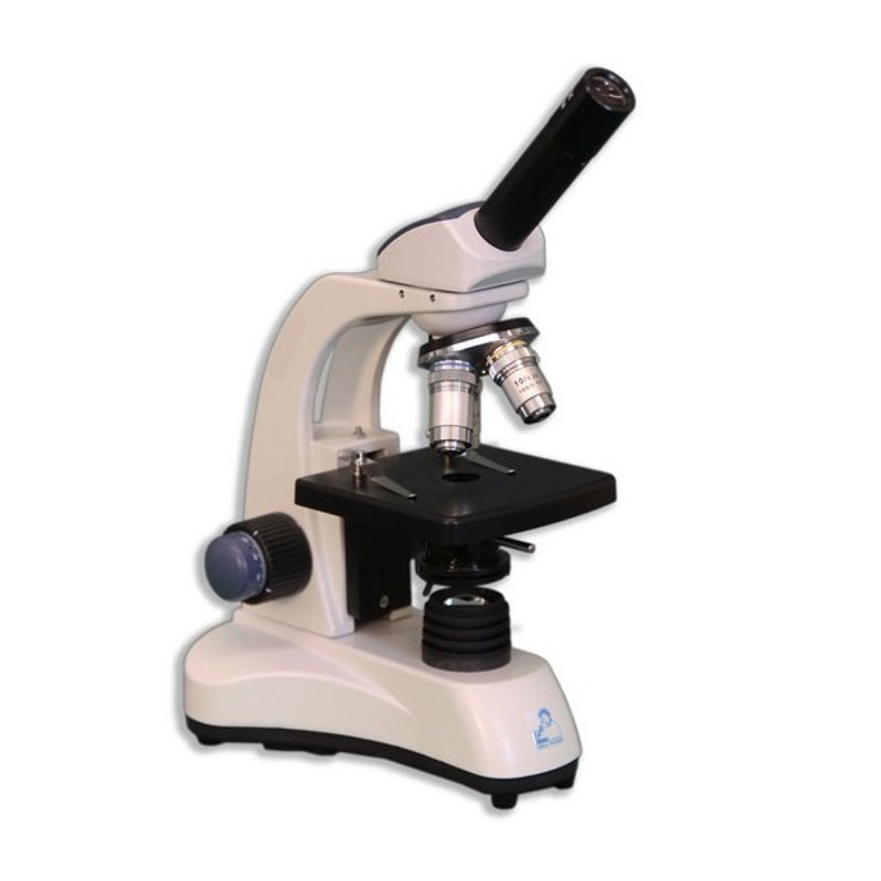 Meiji MT-12 Monocular LED Educational Microscope - 4x, 10x, 40x & 60x, Rechargeable