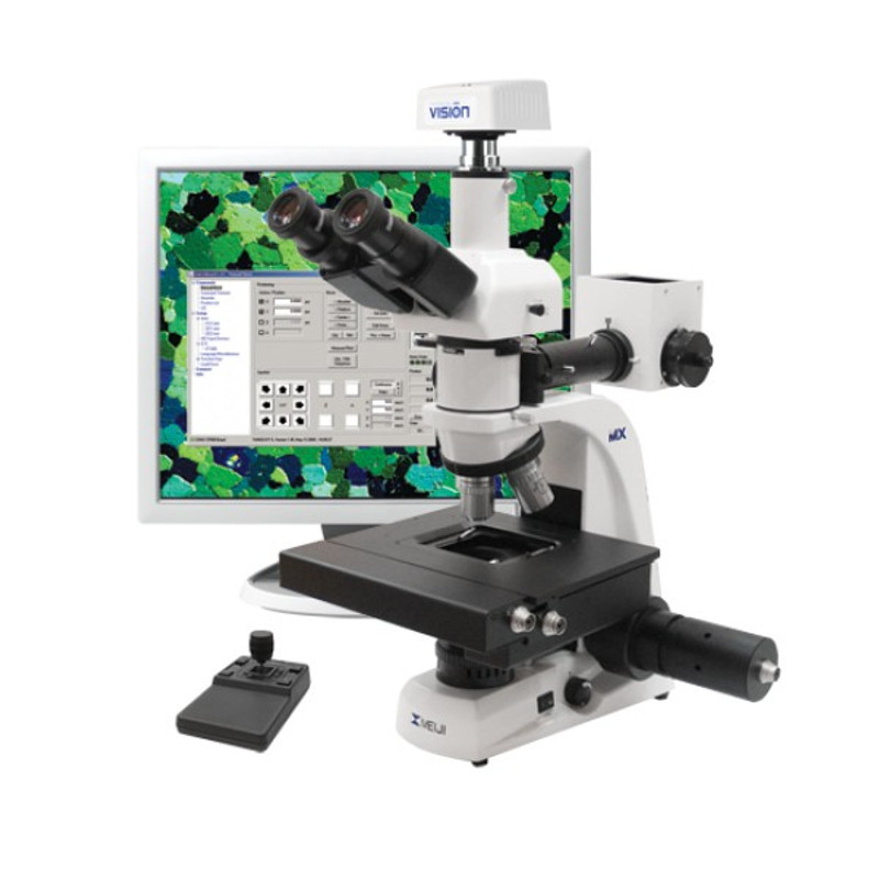 Meiji MT8530M Trinocular Motorized Metallurgical Digital Microscope