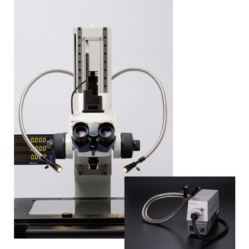 Mitutoyo Twin Fiber-Optics illuminator for MF Measuring Microscopes