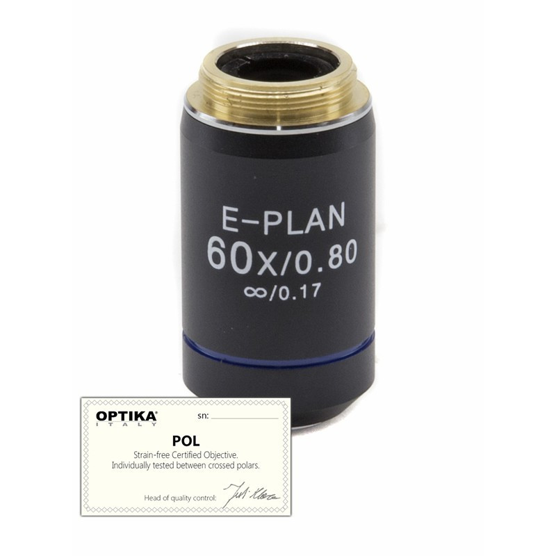 OPTIKA M-149P 60x/0.80 IOS N-PLAN POL Objective