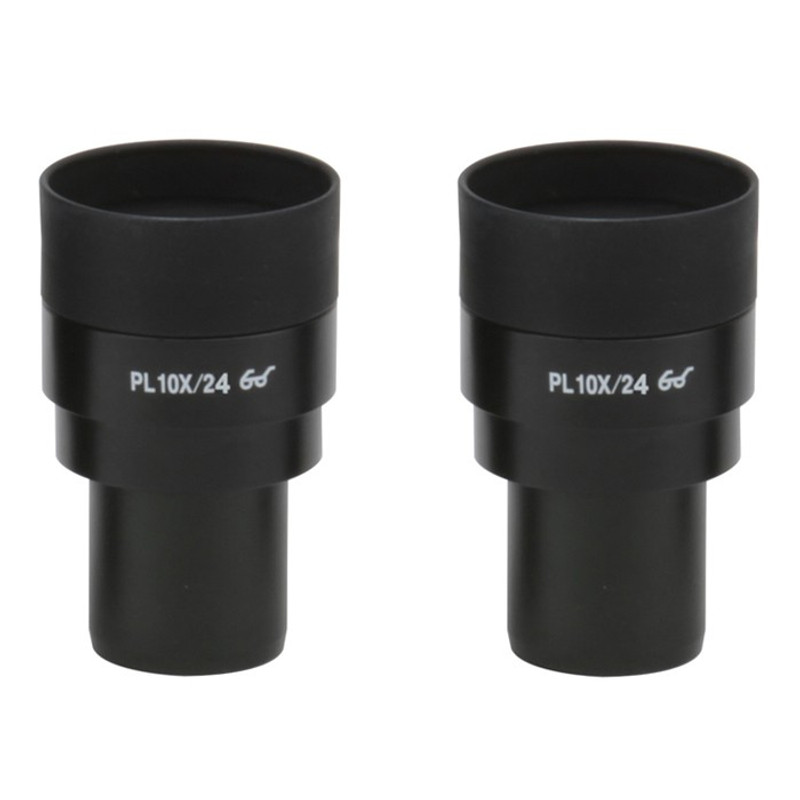 OPTIKA M-1002 Wide Field 10x/24mm Eyepiece (Pair)