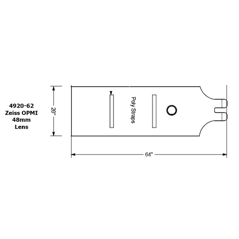 Surgical Drapes for Zeiss OPMI 1/6/7 Microscopes