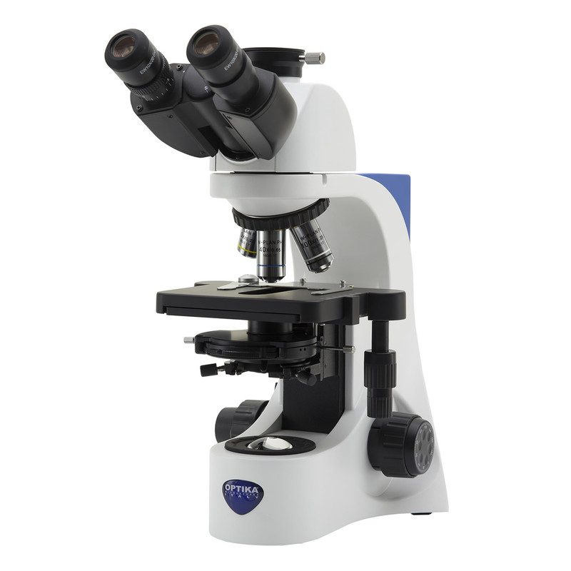 OPTIKA B-383PH Trinocular Phase Microscope, W-PLAN Objectives