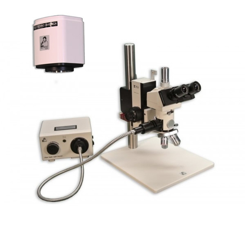 Meiji MC-55 Reflected Light Toolmakers/Measuring Digital Microscope Package