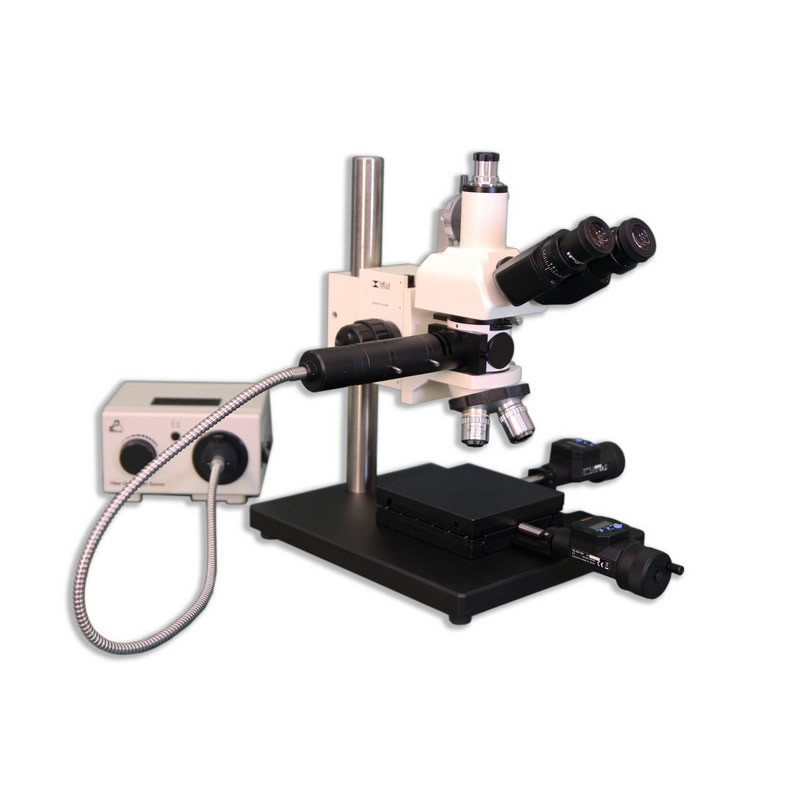 Meiji MC-70 Trinocular Brightfield/Darkfield Toolmakers/Measuring Microscope