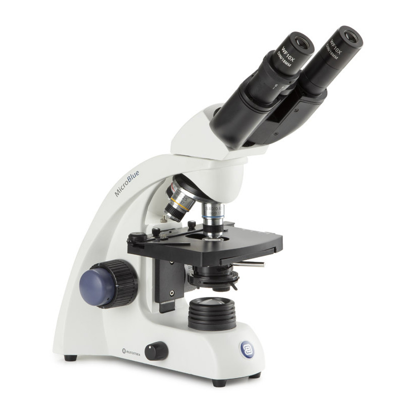 Euromex MicroBlue LED Microscope, Mechanical Stage, Rechargeable