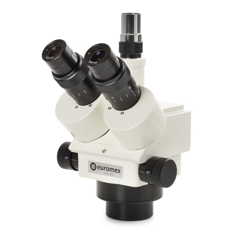 Euromex ZE.1657, Trinocular Z Series Stereo Zoom Head,  7x to 45x Magnification, 104mm W.D.