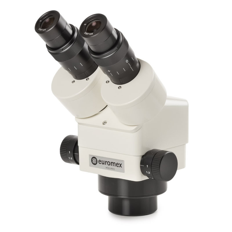 Euromex ZE.1670-D, Binocular Z Series Stereo Zoom Head with Click Stops,  10x to 70x Magnification, 104mm W.D.