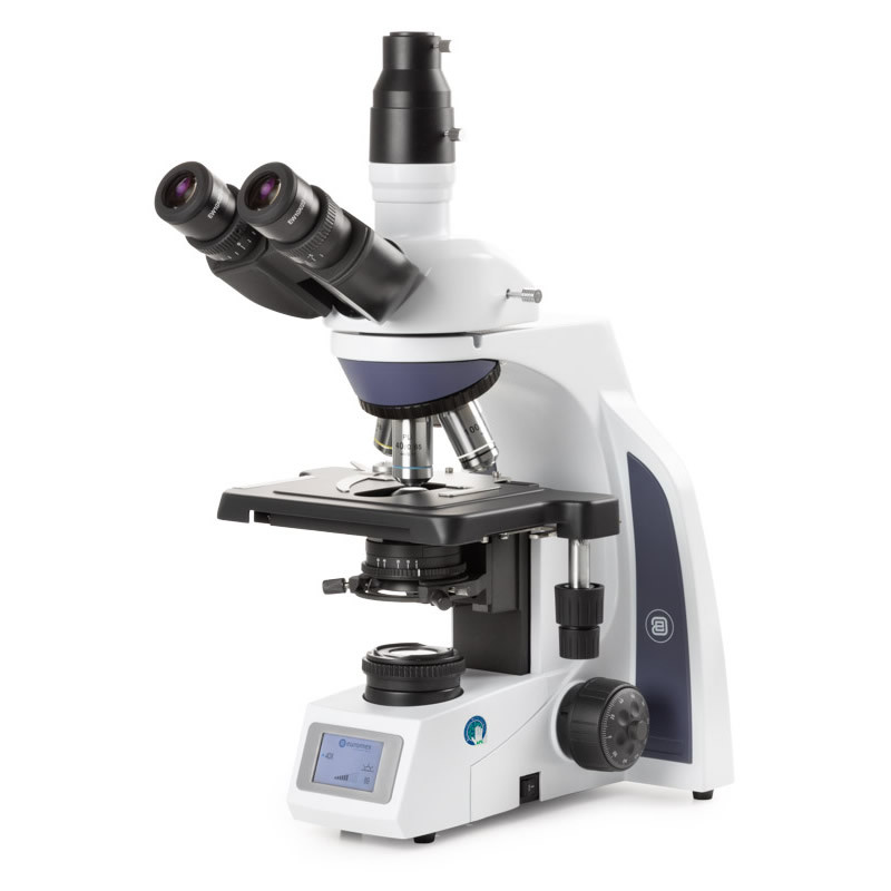 Euromex IS.1153-PLi/SLC, iScope Trinocular Brightfield Microscope with Smart Light Control