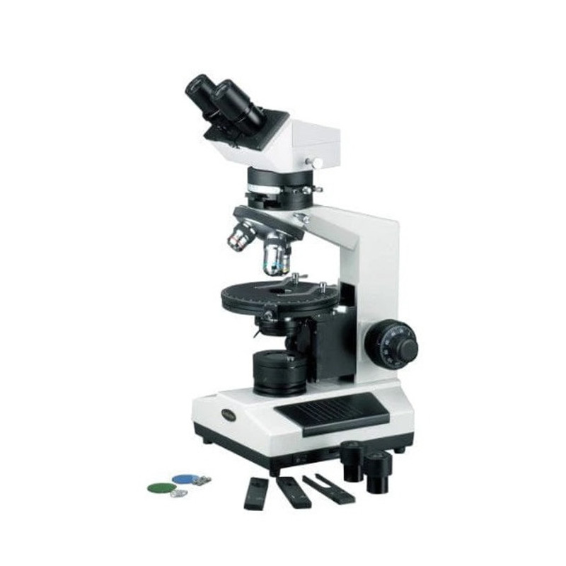 Polarizing Microscope, 40x-640x, Halogen Illumination