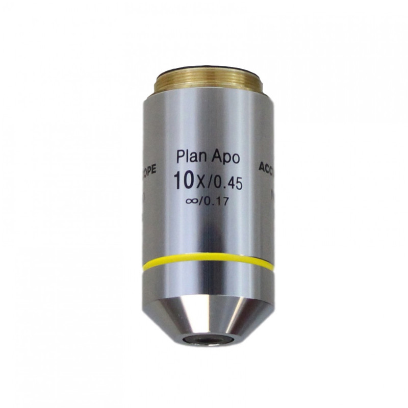 ACCU-SCOPE 500-3174-APO 10x Plan APO Objective for EXC-500 Series, Infinity Corrected