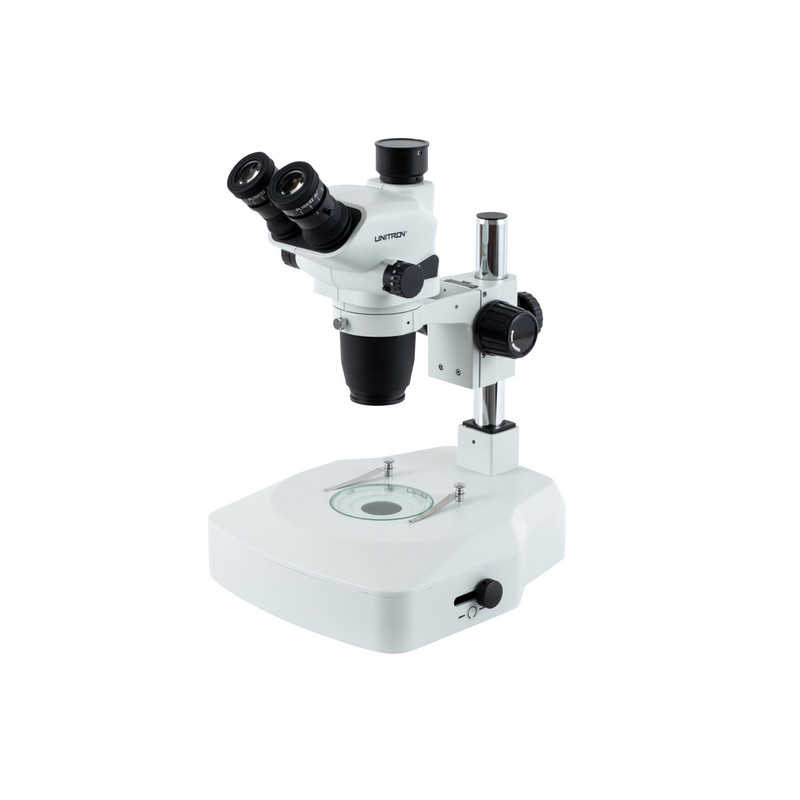 UNITRON 13541 Z645 Trinocular Stereo Zoom Microscope on Advanced Diascopic Stand, 6.7x - 45x Magnification