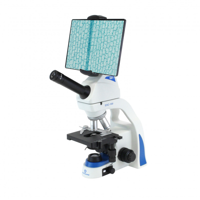 ACCU-SCOPE EXC-101-WM3 WiFi-enabled Monocular Microscope, 400x Magnification