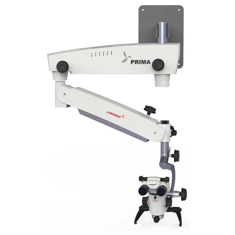 Labomed Prima DNT Surgical Microscope Wall Mounted New York Microscope Company